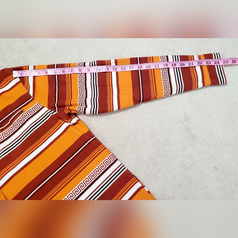Cabela’s Women’s Size XL Shirt Shacket Southwest Aztec Stripe 100% Cotton - Picture 10 of 13